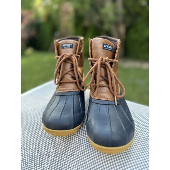 SPERRY Other - Speery Port Boot Water Proof Boys Boots, Size 6 SCK263661 EUC Barely Worn!